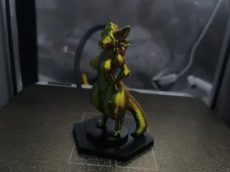Juno The Protogen with stand basic