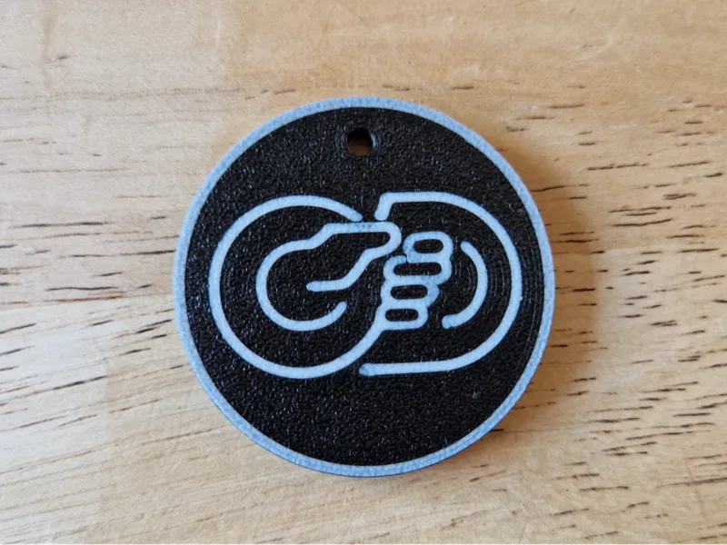 Operasjon Dagsverk logo (keychain)