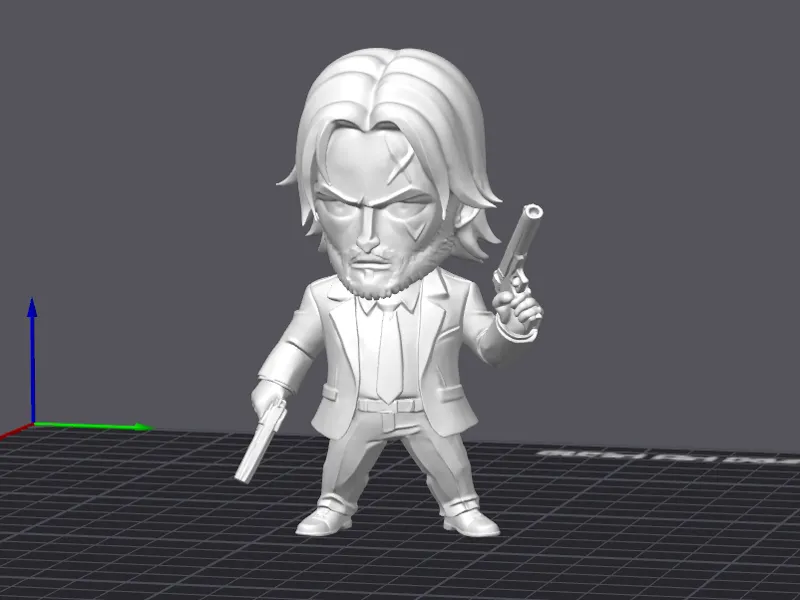 John Wick miniature figure