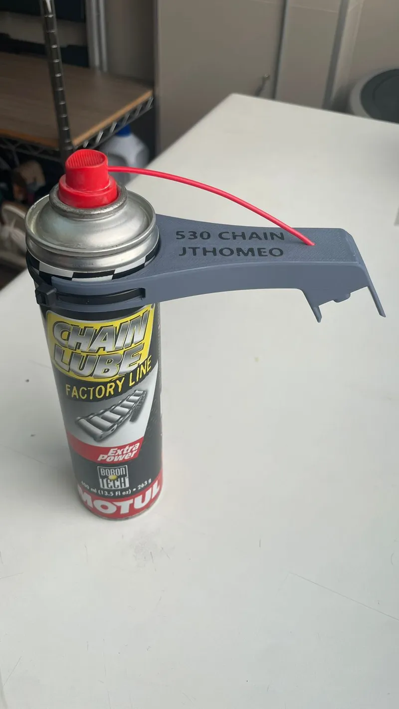 Motorcycle 530 chain lube