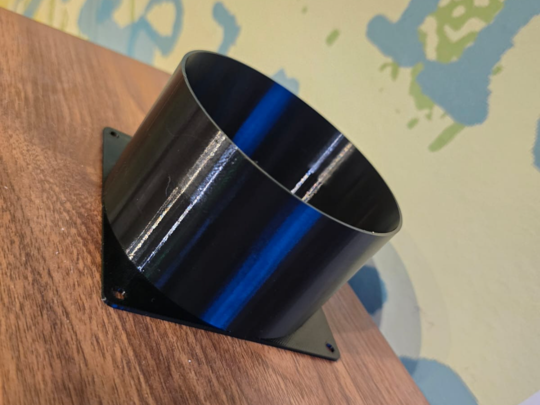 100mm /4 inch Duct Flange Wall Mount Adapter 