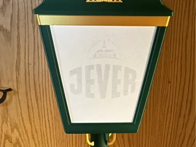 Jever Logo Extra Plate and Blank Plate