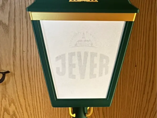 Jever Logo Extra Platte und Blanke Platte