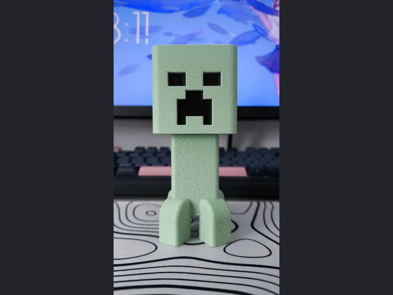 CREEPER MINECRAFT NO AMS (LIKE MOVIE & MCDONALD'S)