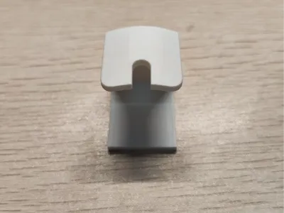 Electric toothbrush holder (6mm opening) for under mirror cabinet