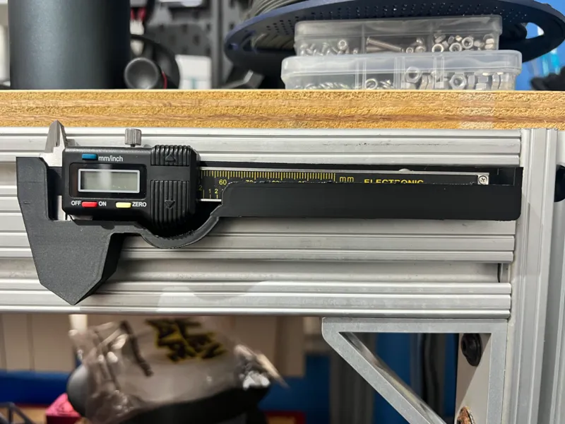 4" Digital caliper holder