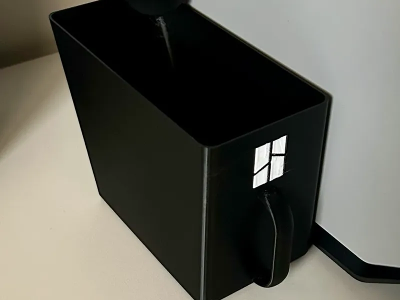 Simple Poop Container with handle
