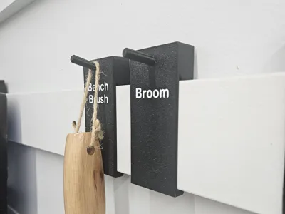 Locking Parametric French Cleat Hook 