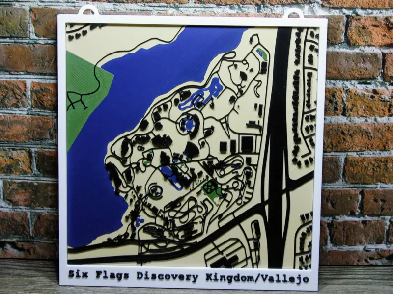 Six Flags Discovery Kingdom Freizeitpark