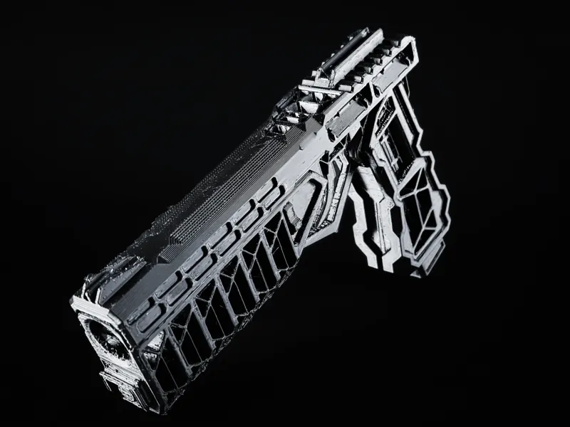 Sci-Fi Handgun Prop