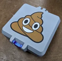 Storage box for 2 launchers and 20+ poops