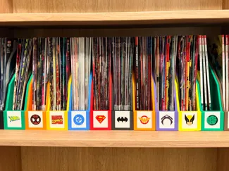 Comic Book Holder / Organizer v2