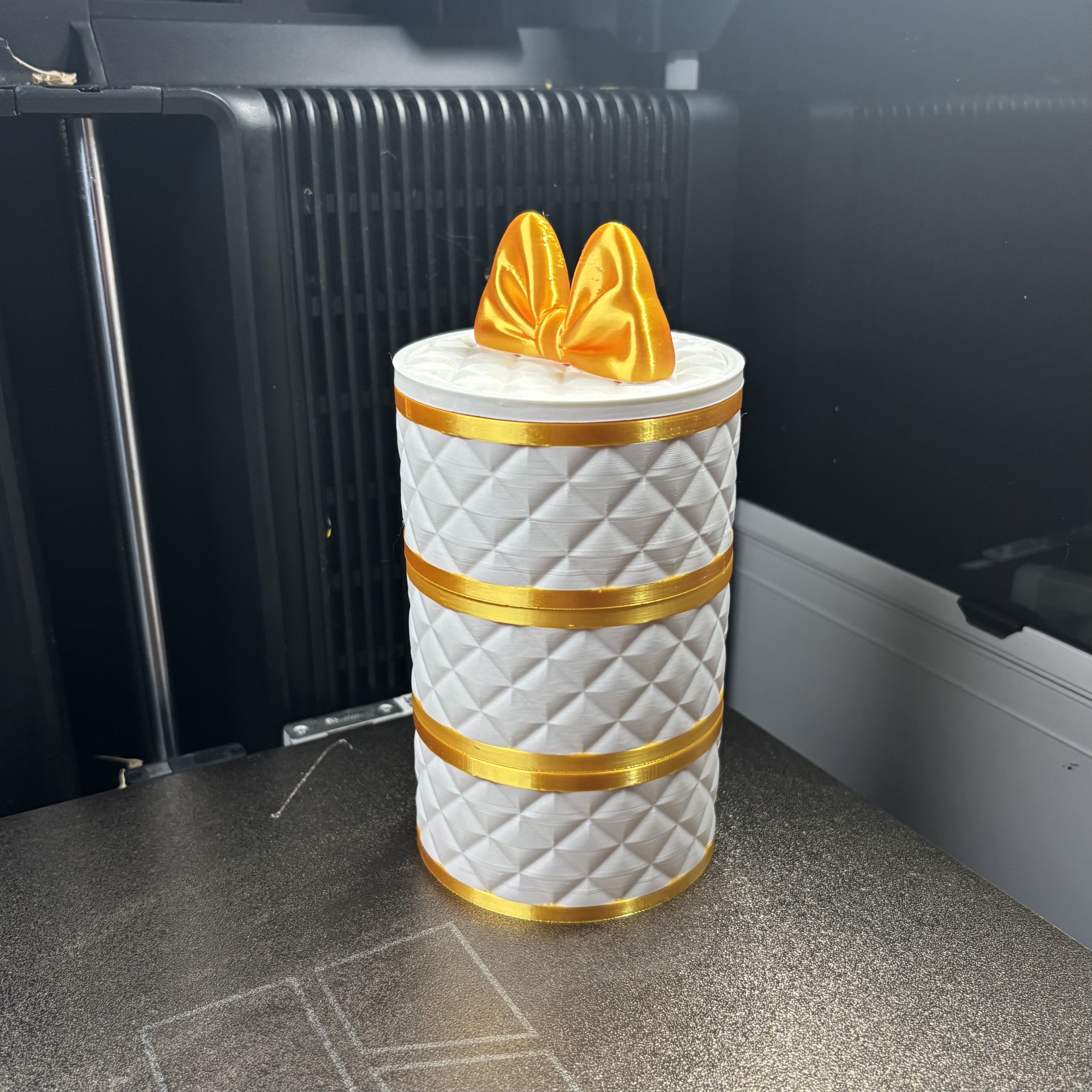 Miniatura 2 do modelo 3D 多层叠加珠宝盒,无支撑(Q_Craft)