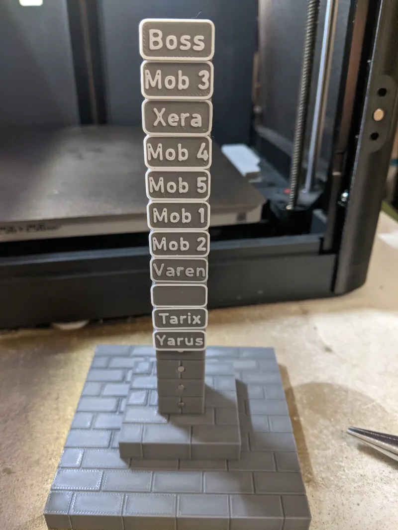 D&D Initiative Tracker Tower