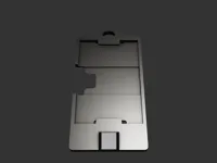 Porte-badge avec support cle de securite USB — photo 2