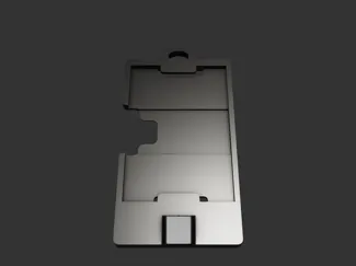 ID Badge with USB Security Key Holder