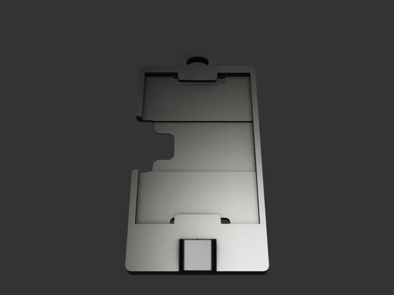 ID Badge with USB Security Key Holder