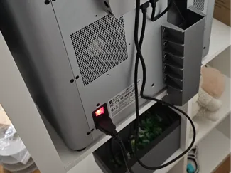 Long poop chute
