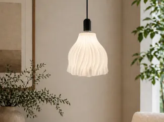 Flowing Bell Pendant Lampshade