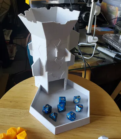 Hex Dice Tower v2