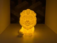 Lampe lion à bougie chauffe-plat — photo 2