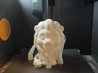 Lampe lion à bougie chauffe-plat — photo 1