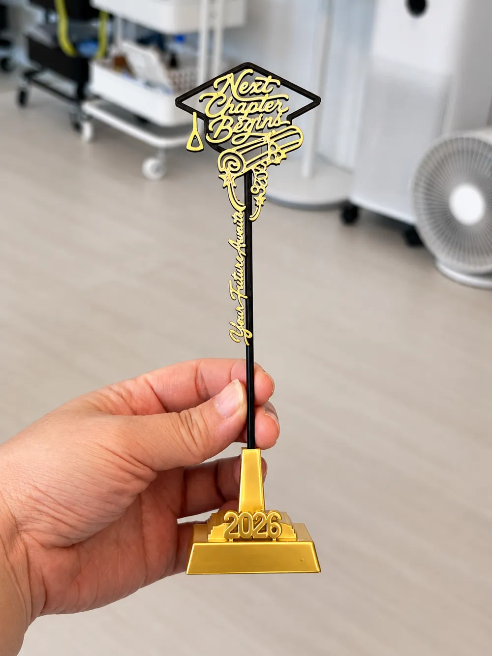 Graduation Cake Topper & Display Stand - Free 3D Print Model - MakerWorld