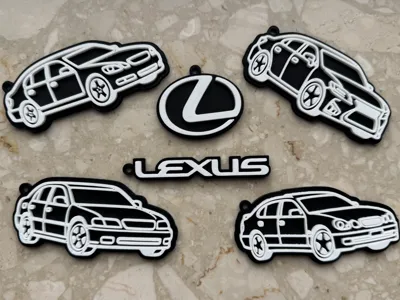 Lexus GS Keychain Collection