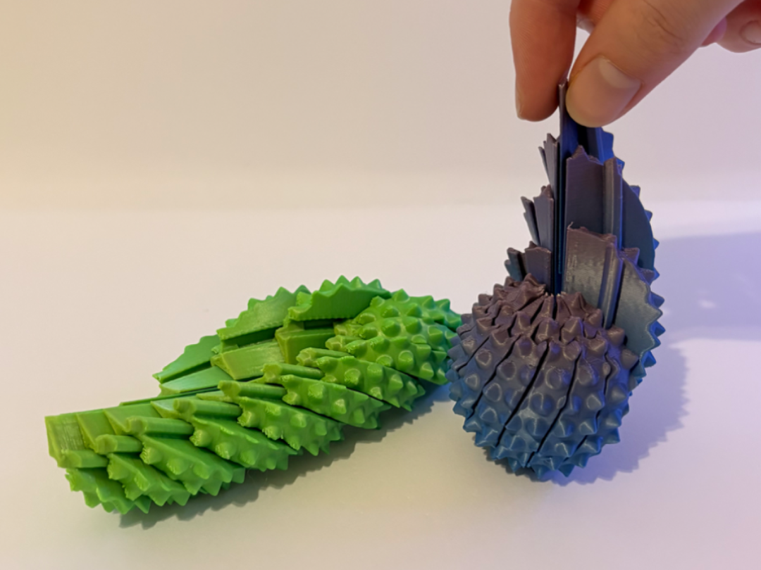 Mini Spiky Ball Twisty Fidget Spiral