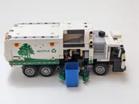 Poubelle simple pour camion à ordures en briques — photo 1