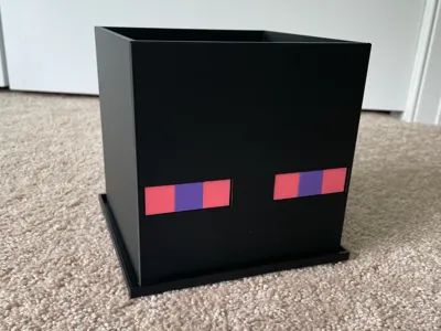 Minecraft Enderman Plant Pot