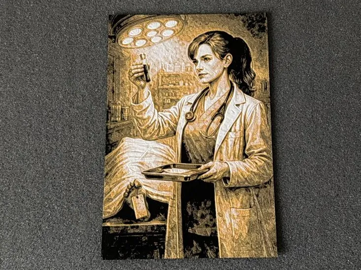 Molly Hooper – Quiet Dedication | Chroma Canvas