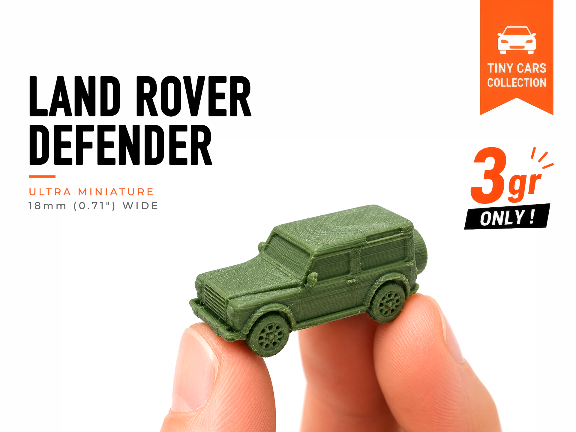 Tiny Land Rover Defender – Mini Cars Series