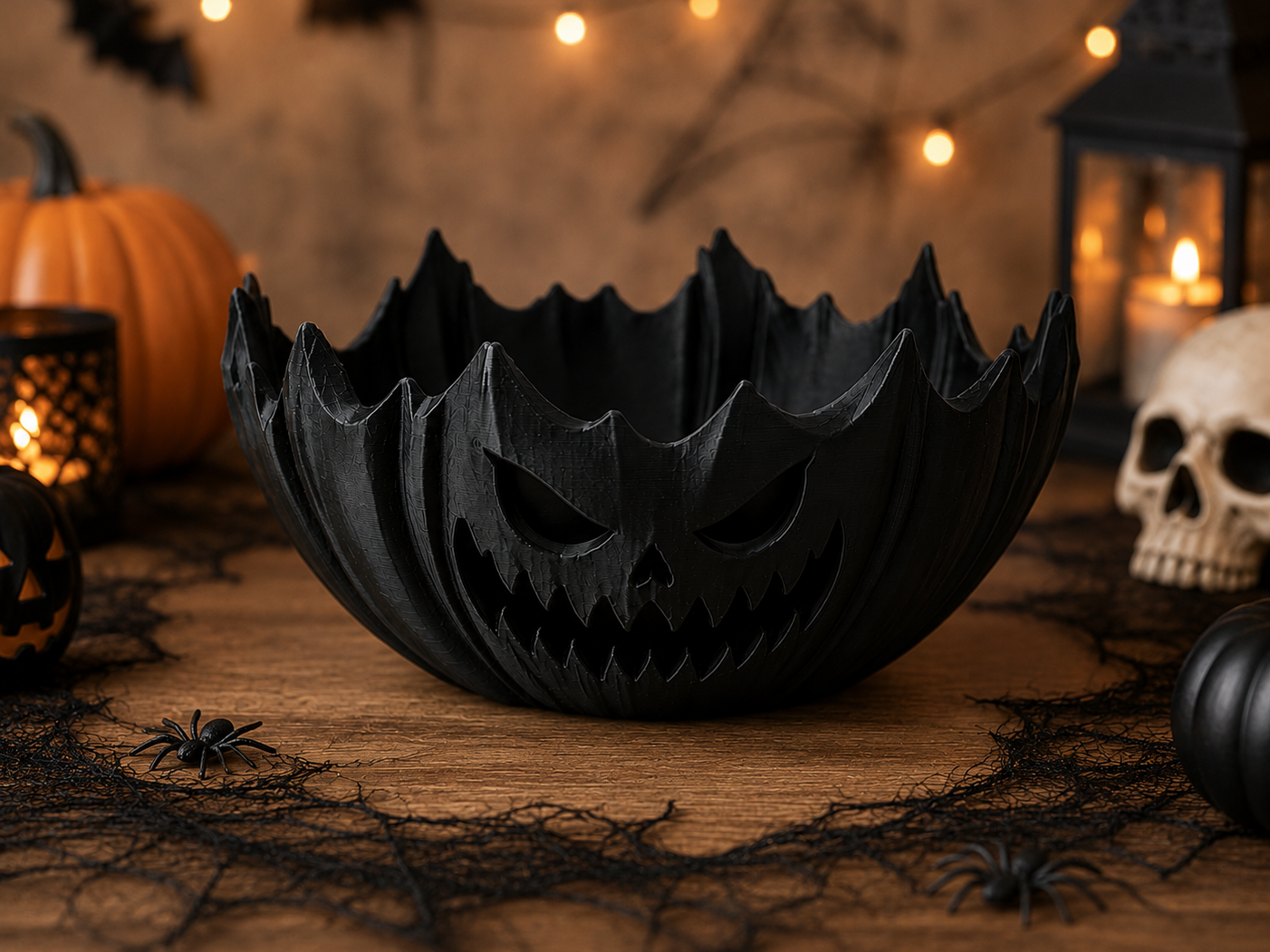 Halloween Jack-O’-Lantern Bowl - 1