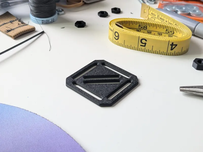 1 Inch Webbing 90 and 45 Fitting