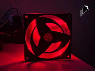 Sharingan Fan Cover - 120mm 