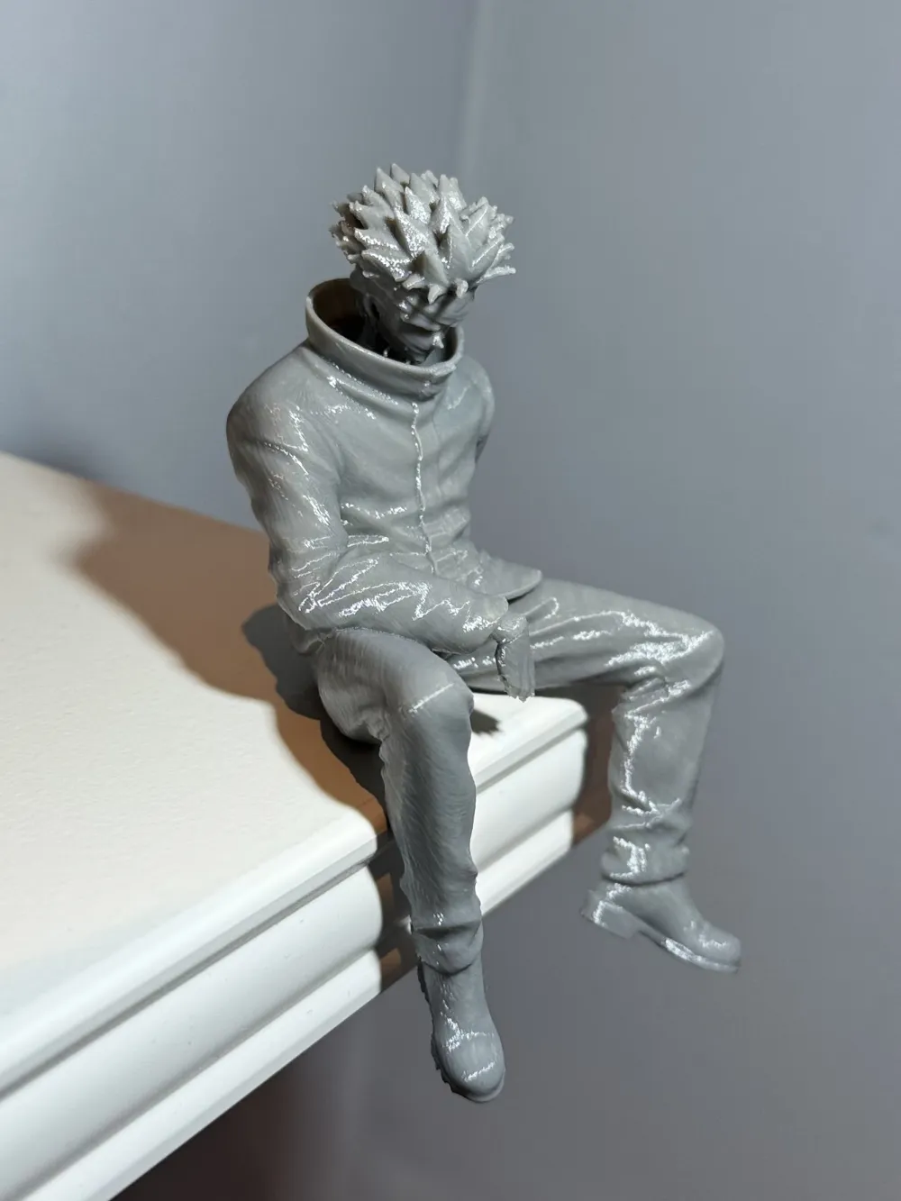 Shelf Sitting Satoru Gojo - Jujutsu Kaisen - Free 3D Print Model ...