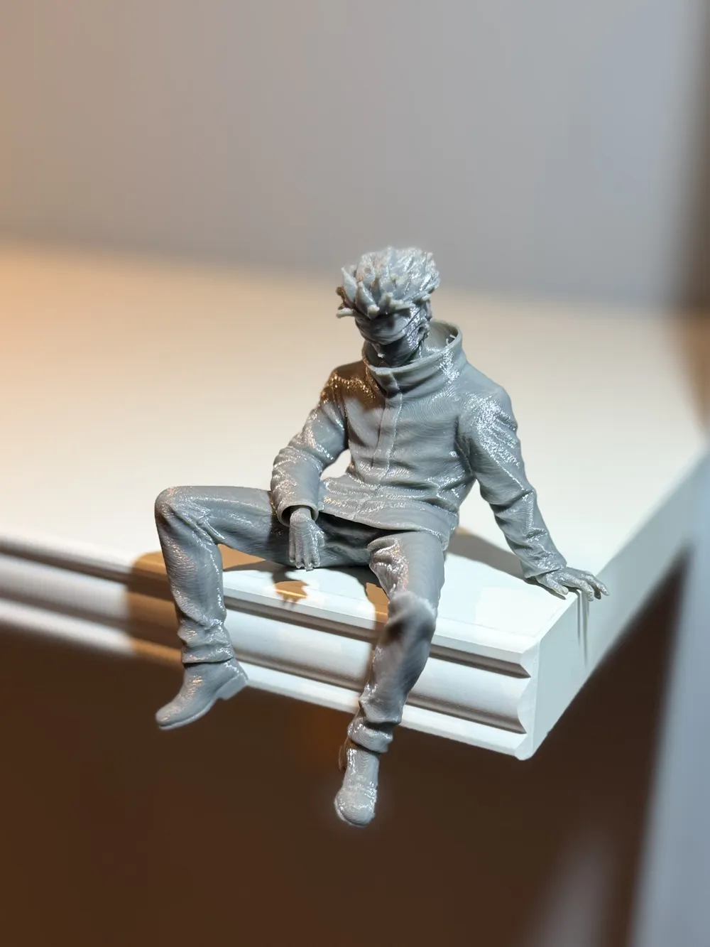 Shelf Sitting Satoru Gojo - Jujutsu Kaisen - Free 3D Print Model ...