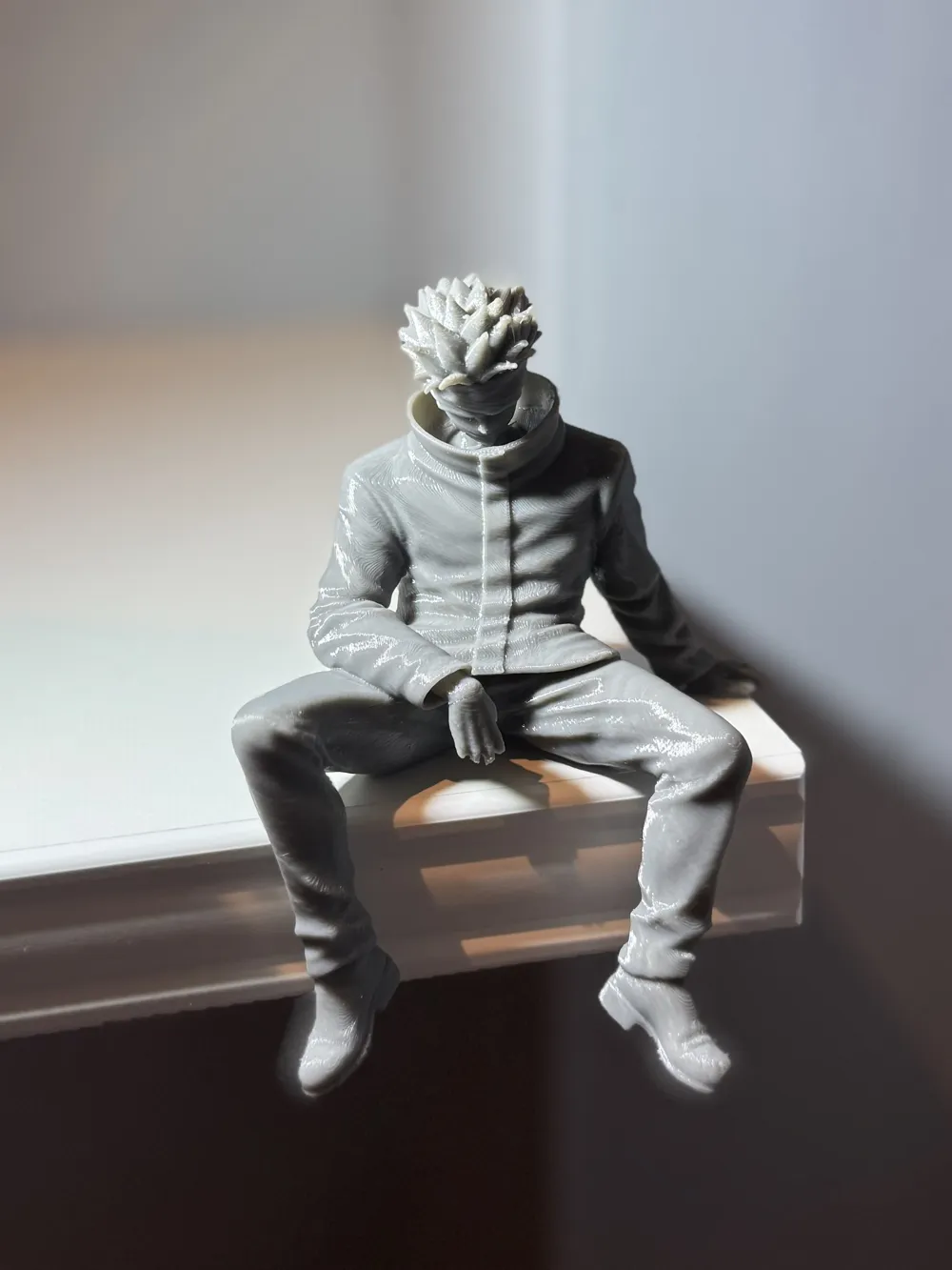Shelf Sitting Satoru Gojo - Jujutsu Kaisen - Free 3D Print Model ...