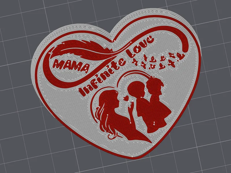 LOVE MOTHER GIFT MAGNET