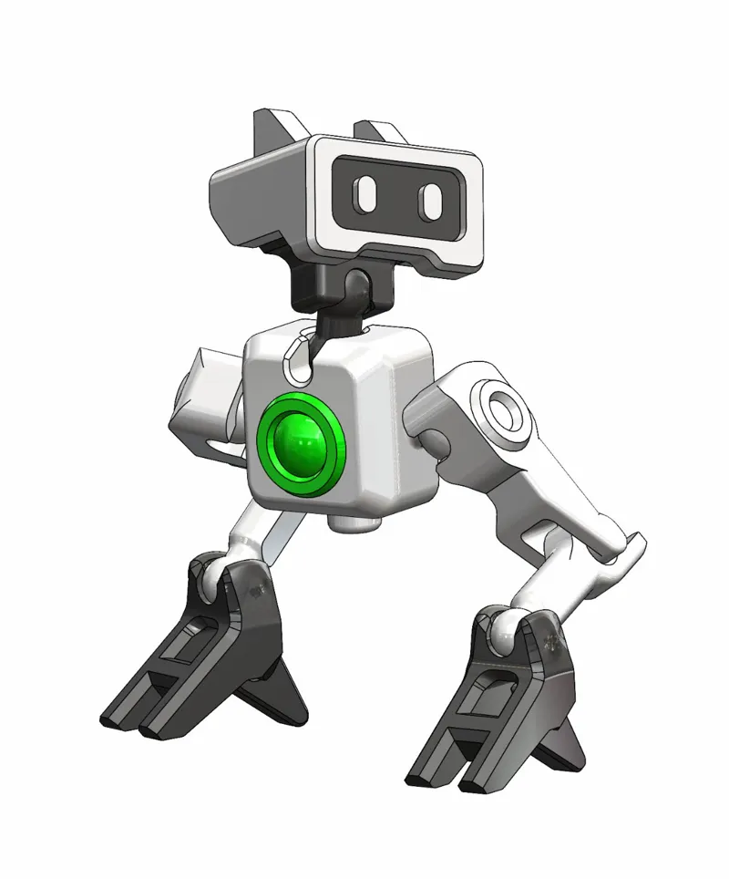 ETP-Minibot - Action Figure - Easy to Print with PLA