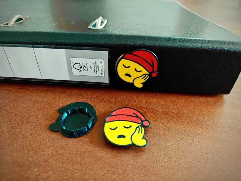 Folder Emoji Sleepy