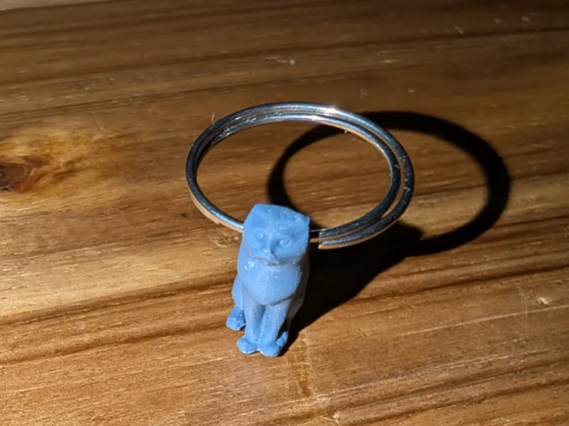 Keychain: Small cat Simka