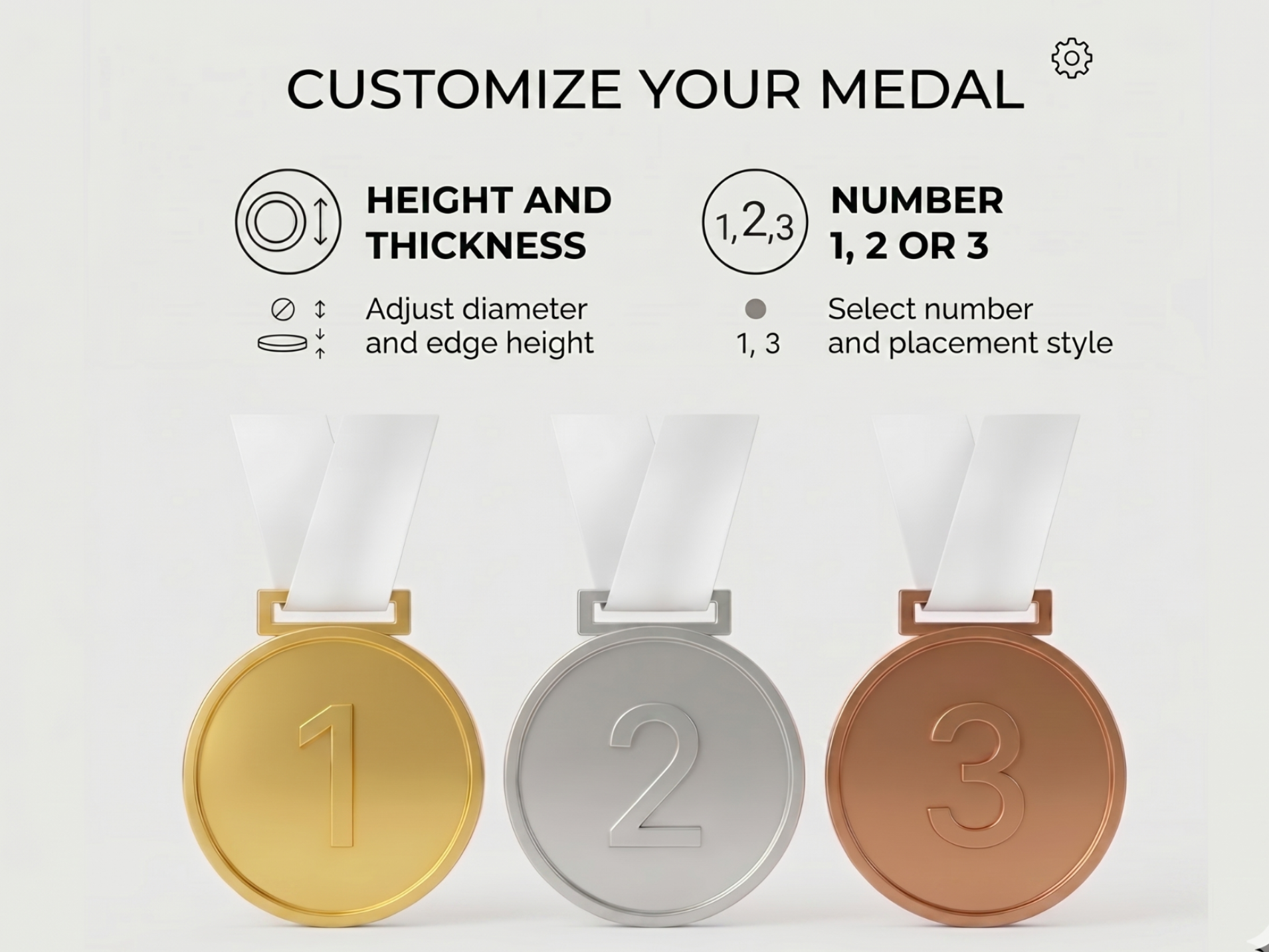 Customizable Winner's Medal