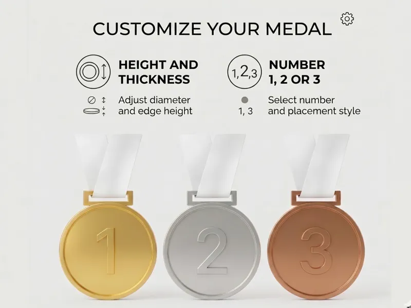 Customizable Winner's Medal