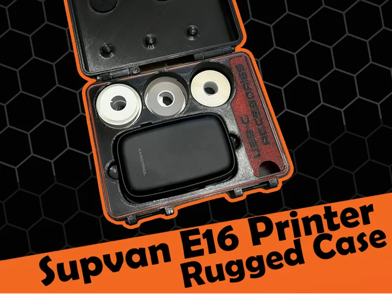 Katasymbol Supvan E16 Label printer rugged Case 