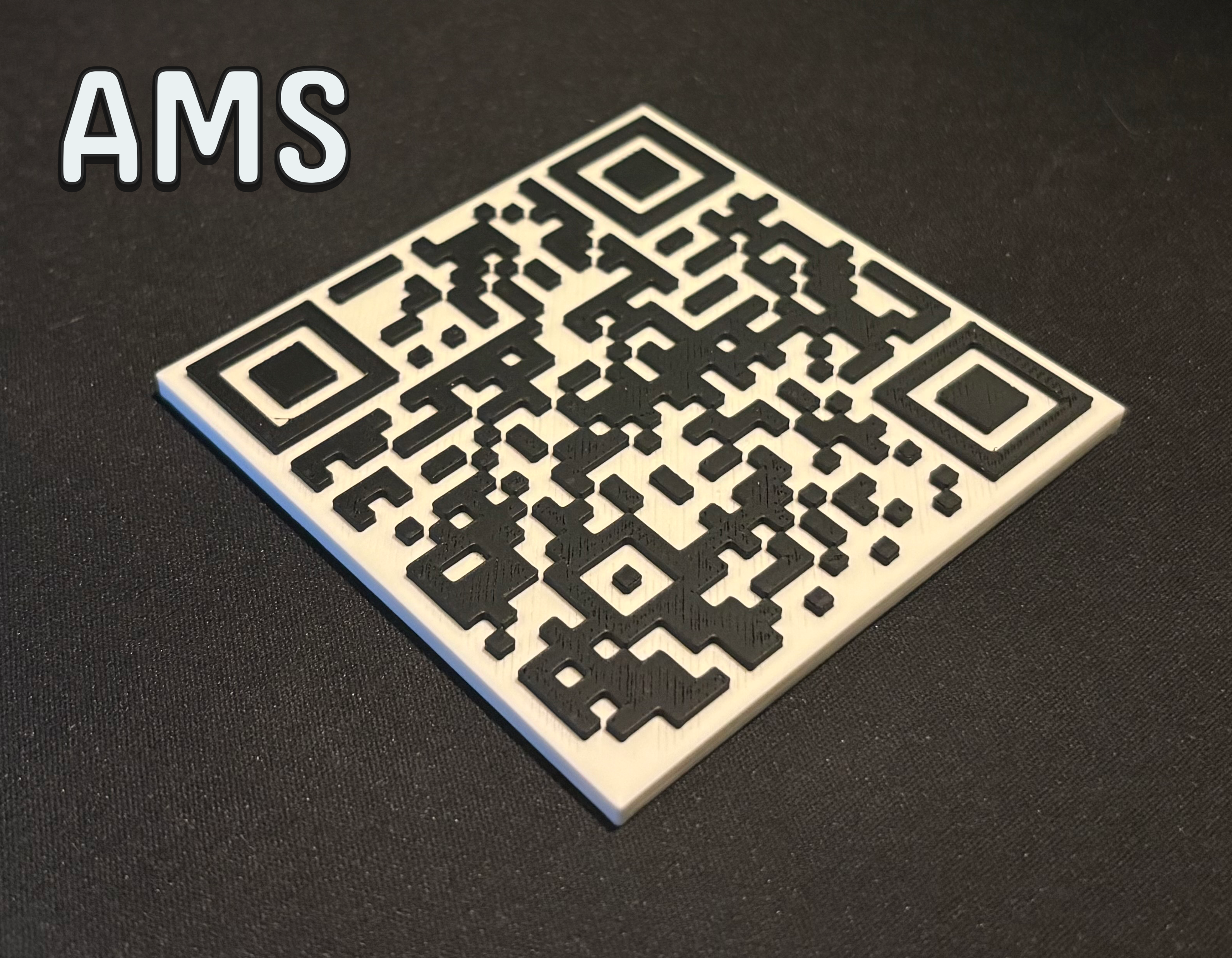 Miniatura 1 do modelo 3D Rick Roll QR Code
