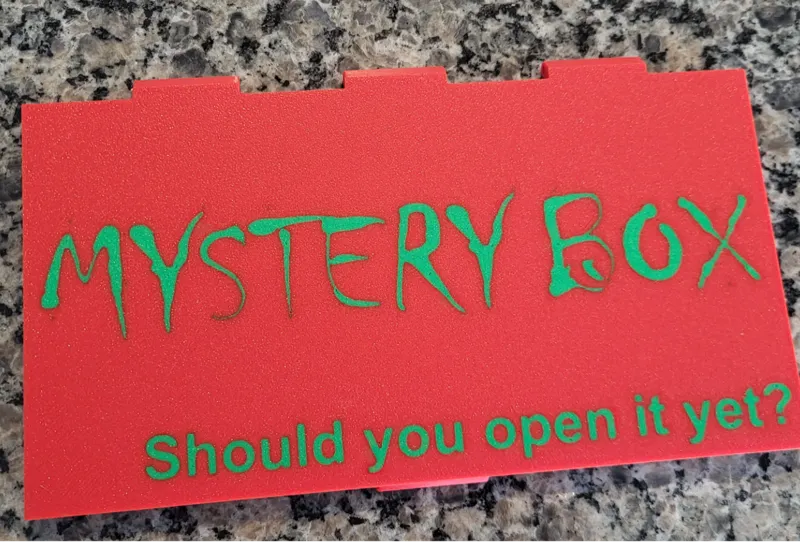 Mystery Gift Box - for tickets / lottery