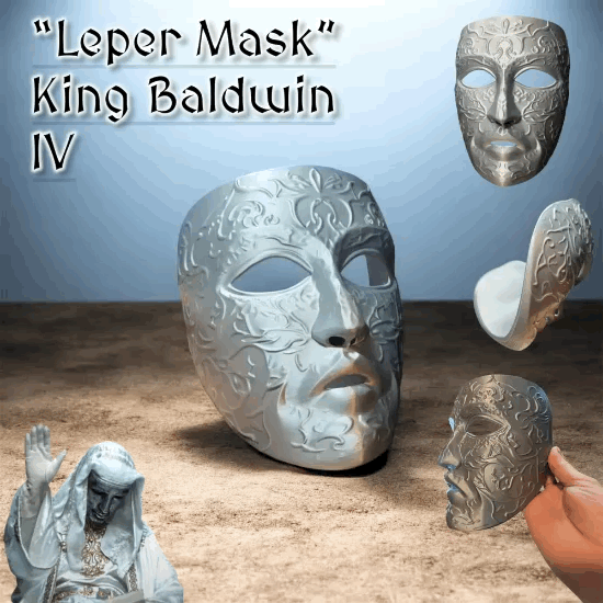 King Baldwin IV Leper Mask