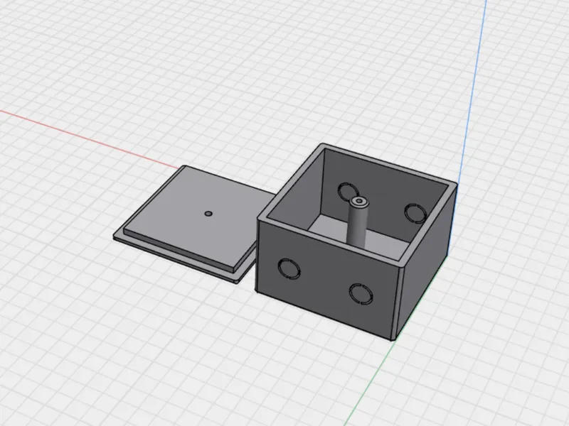 electrical box for skadis board lights